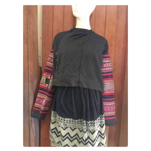 Vintage tribal Hmong woman tunic in DienBien area,north of Vietnam
