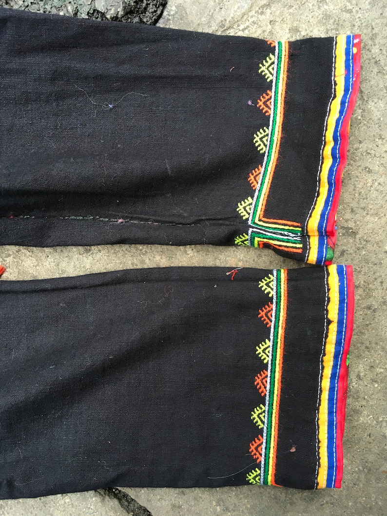 Vintage tribal RedDao women tunic in Bac Son area,Lang Son province in the north of Vietnam