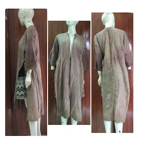 Vintage tribal Red Dao Shaman Robe in Lao Cai area,north of Vietnam