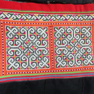 Vintage Tribal Hmong Embroidered Collars in the North of - Etsy