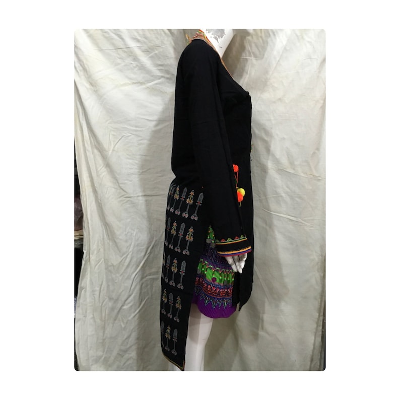 Vintage tribal RedDao women tunic in Bac Son area,Lang Son province in the north of Vietnam