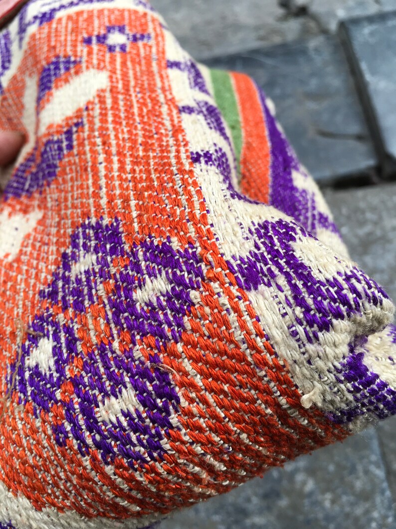 Vintage tribal White Thai textile wall hanging blanket in Nghe Etsy