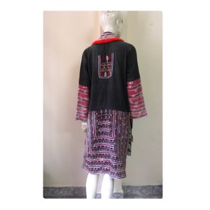Vintage tribal Red Dao in Sapa,Lao Cai in the north of Vietnam