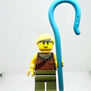 LEGO LEGO Snake Tamer Zoo Keeper Woman Minifigure  for Creative School Projects Cake Cupcake Toppers Birthday Party Lot B