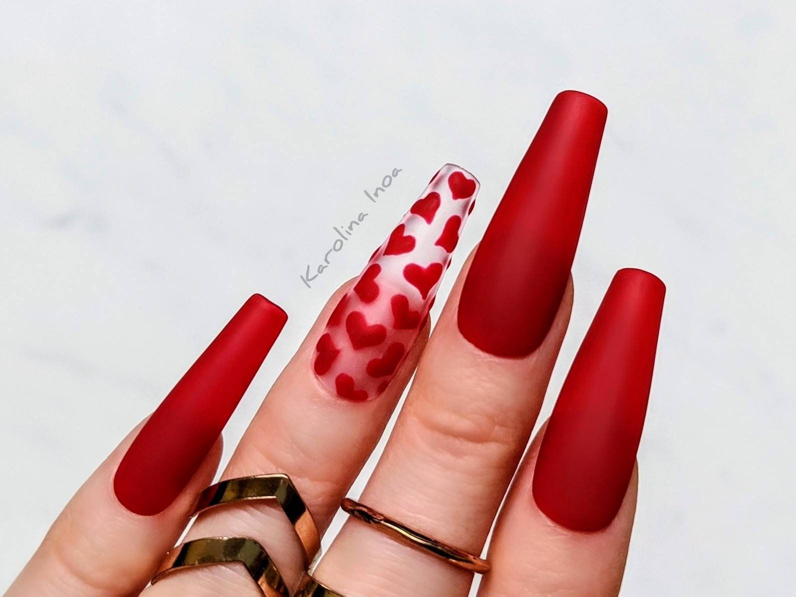 31 Cute and Easy Valentine's Day Nail Art Ideas