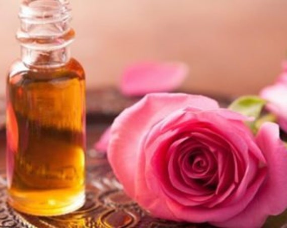 Organic Rose - Herbal Oil / Great for the Skin, Hair, Nails, Face, & Reduces Fine Lines!