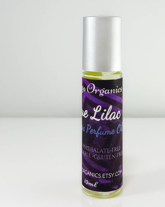 Organic Perfume oil / True Lilac / Alcohol Free / Vegan / Gluten Free / Phthalate Free / Organic Oils