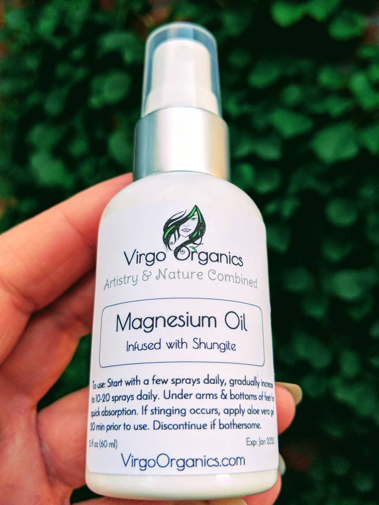 Magnesium oil - Infused with Shungite / Two Powerful Healing Minerals Combined For The Best Results Magnesium oil - Infused with Shungite / Two Powerful Healing Minerals Combined For The Best Results