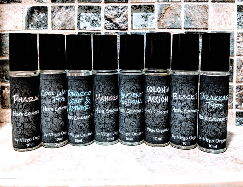 Organic Men's Cologne / Sets, Samples, Refills & More / Alcohol Free / Vegan / Gluten Free / Phthalate Free / OMG TYPE of GOOD! 