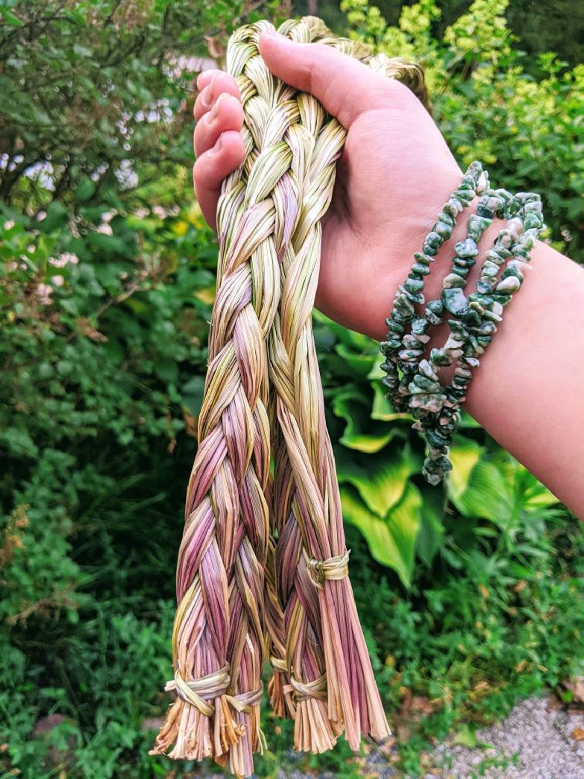 Large Sweetgrass Braid / Traditional Native American Etsy
