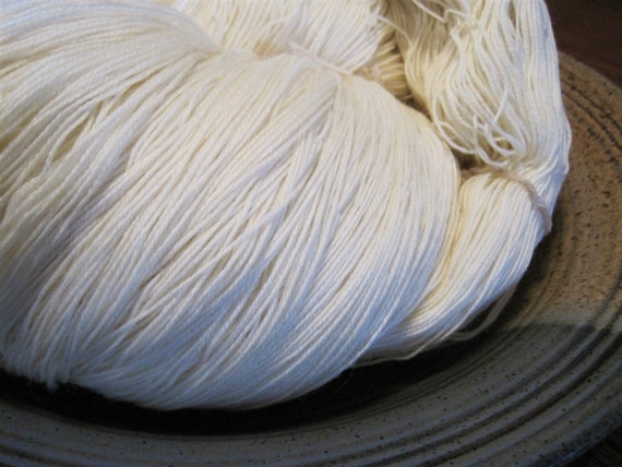 PREMIUM MERINO WOOL YARN 100/% Pure SOFT Fingering Weight undyed 6 LB BULK