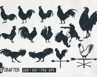 Download Fighter Rooster Etsy