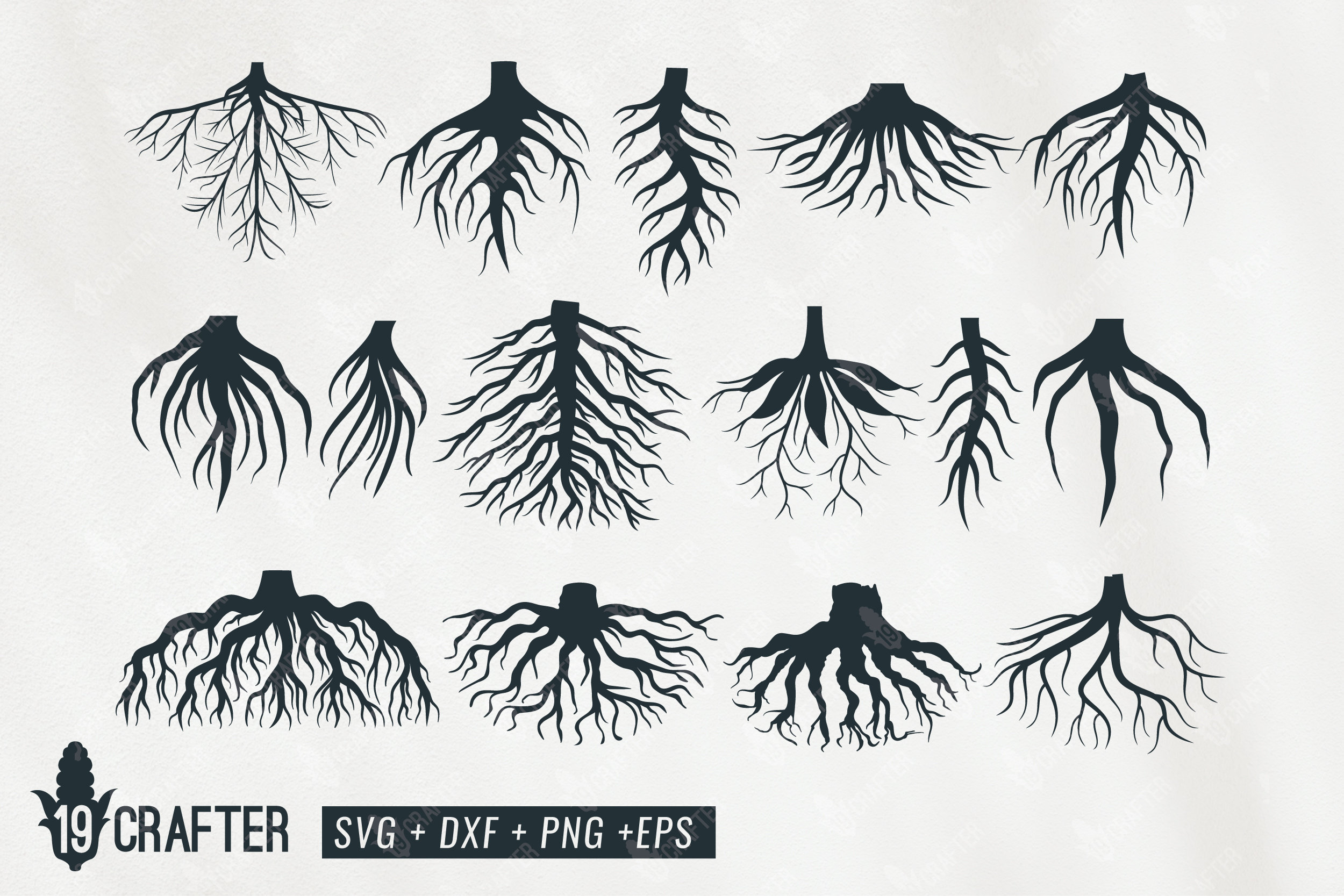Download Plant Roots Svg Bundle Root Svg Root Clipart Root Etsy