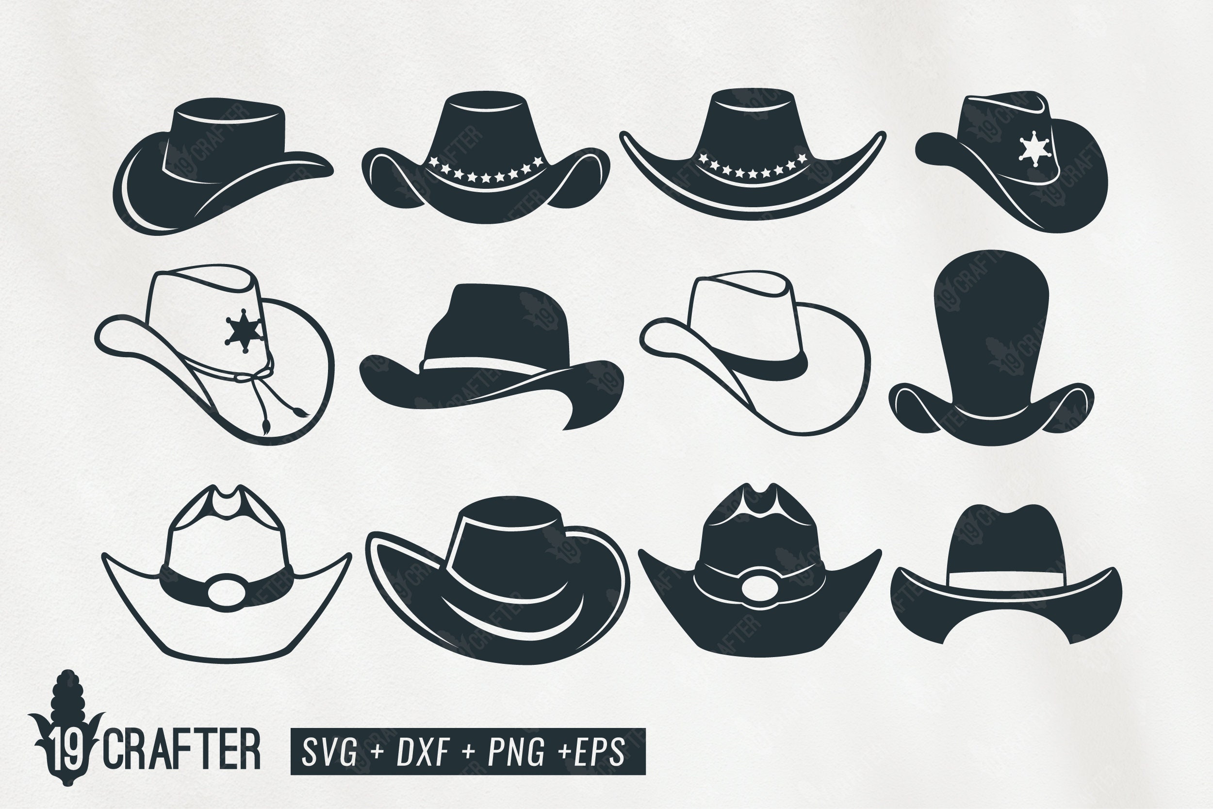 Cowboy Hat Silhouette