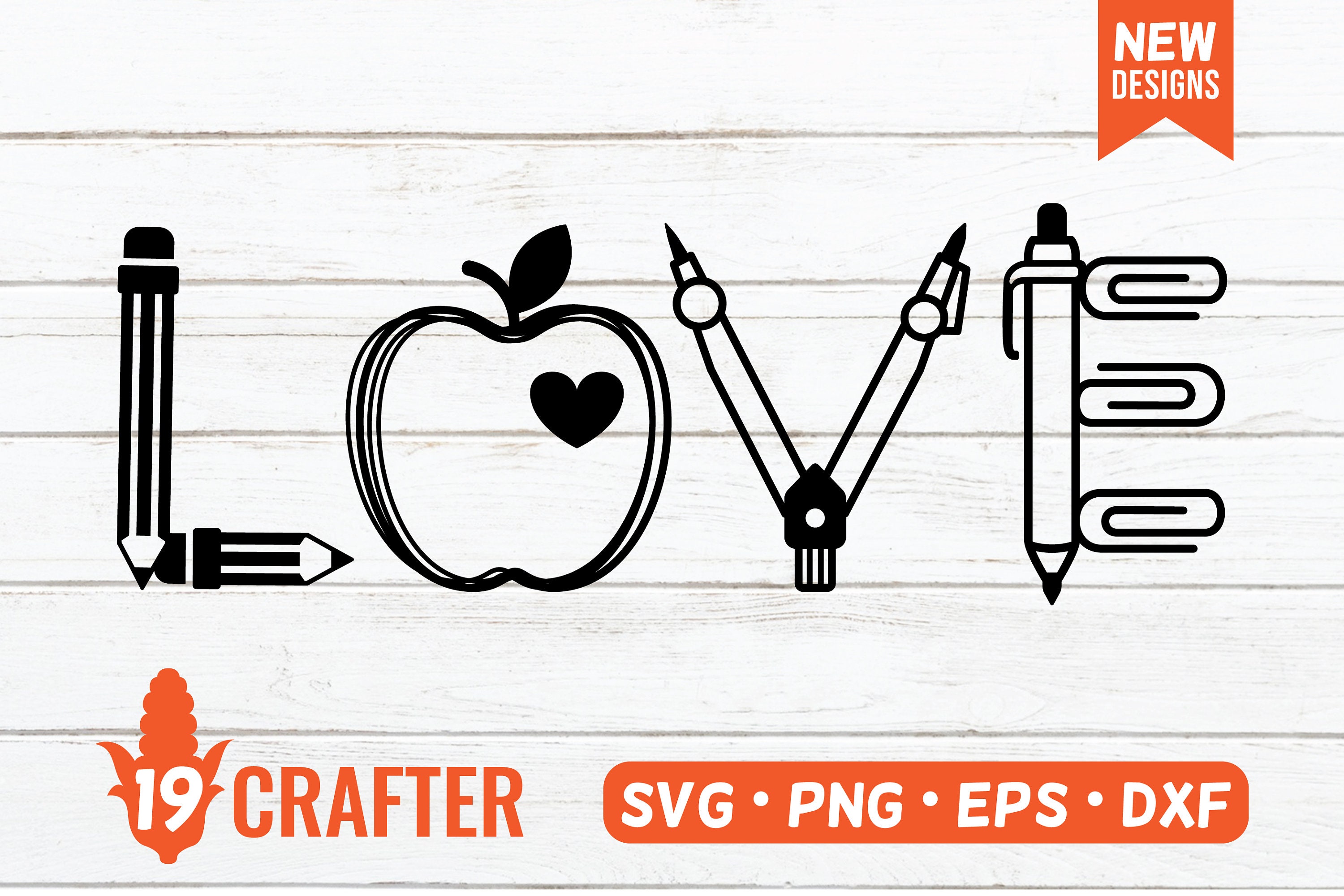 Teacher SVG / Love Teacher SVG / Cut File / Cricut / Silhouette ...