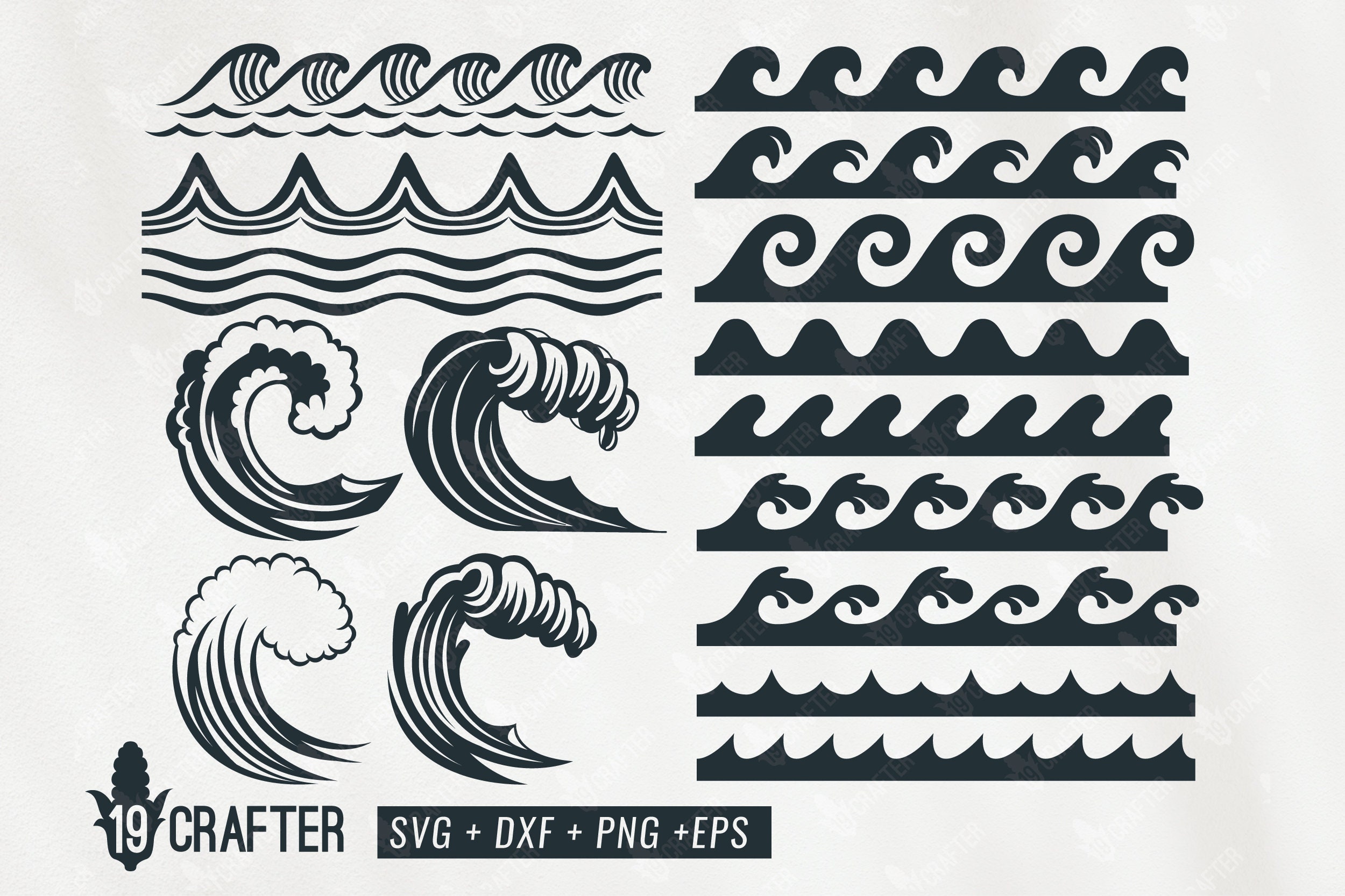 Sea Wave Svg Bundle, Ocean Wave Svg, Sea Wave Svg, Sea Ocean Wave
