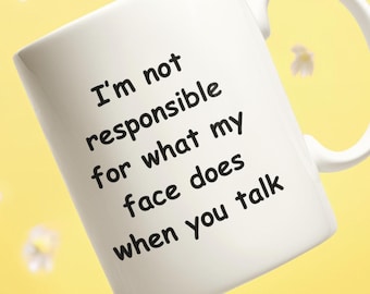 Sarcastic Quote Coffee Mug – Funny Office Humor Gift