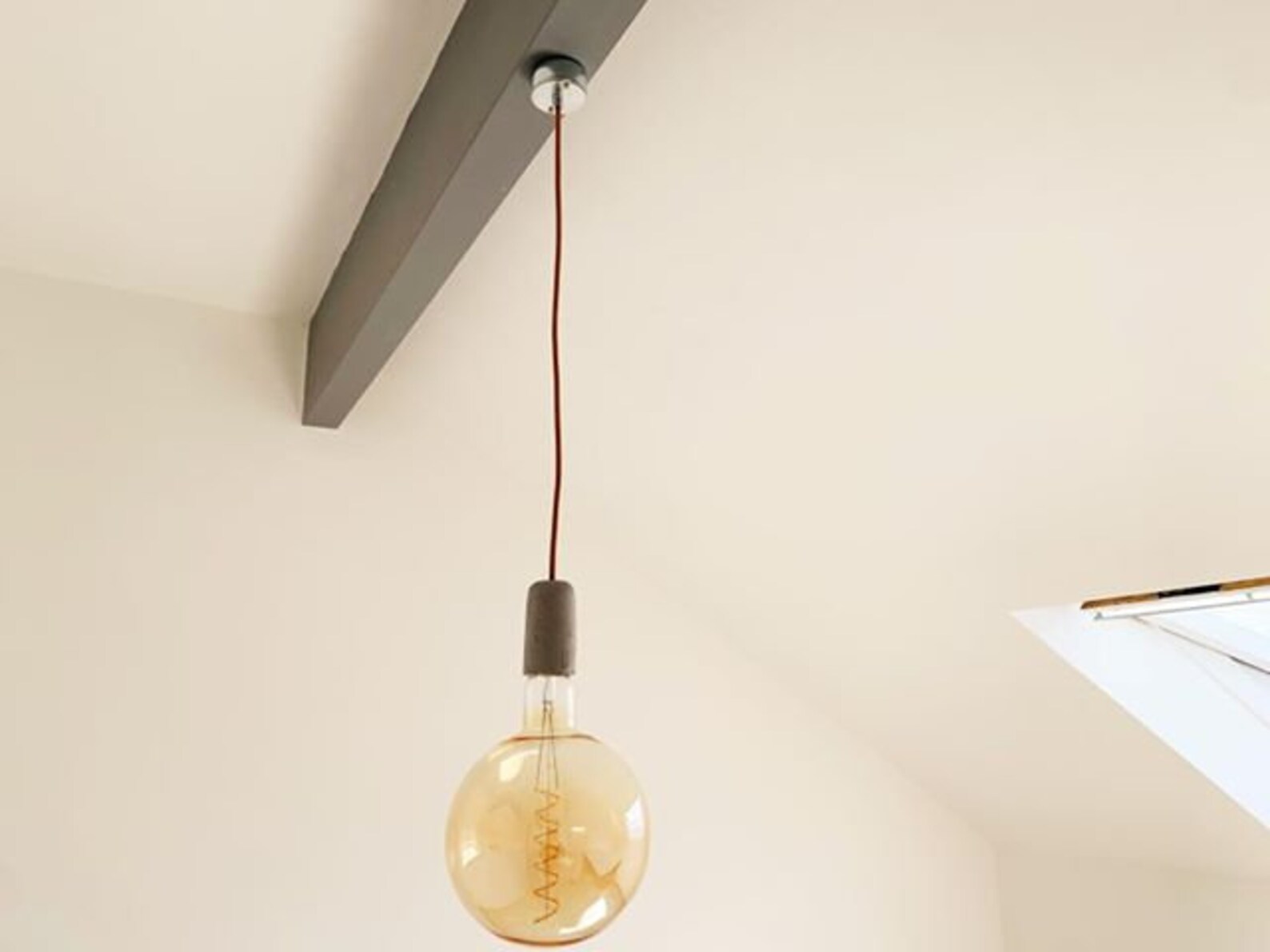 Conduit Box Pendant Light With Concrete E27 Lampholder and Etsy