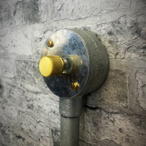 Conduit box LED dimmer with diamond etched golf dimmer knob