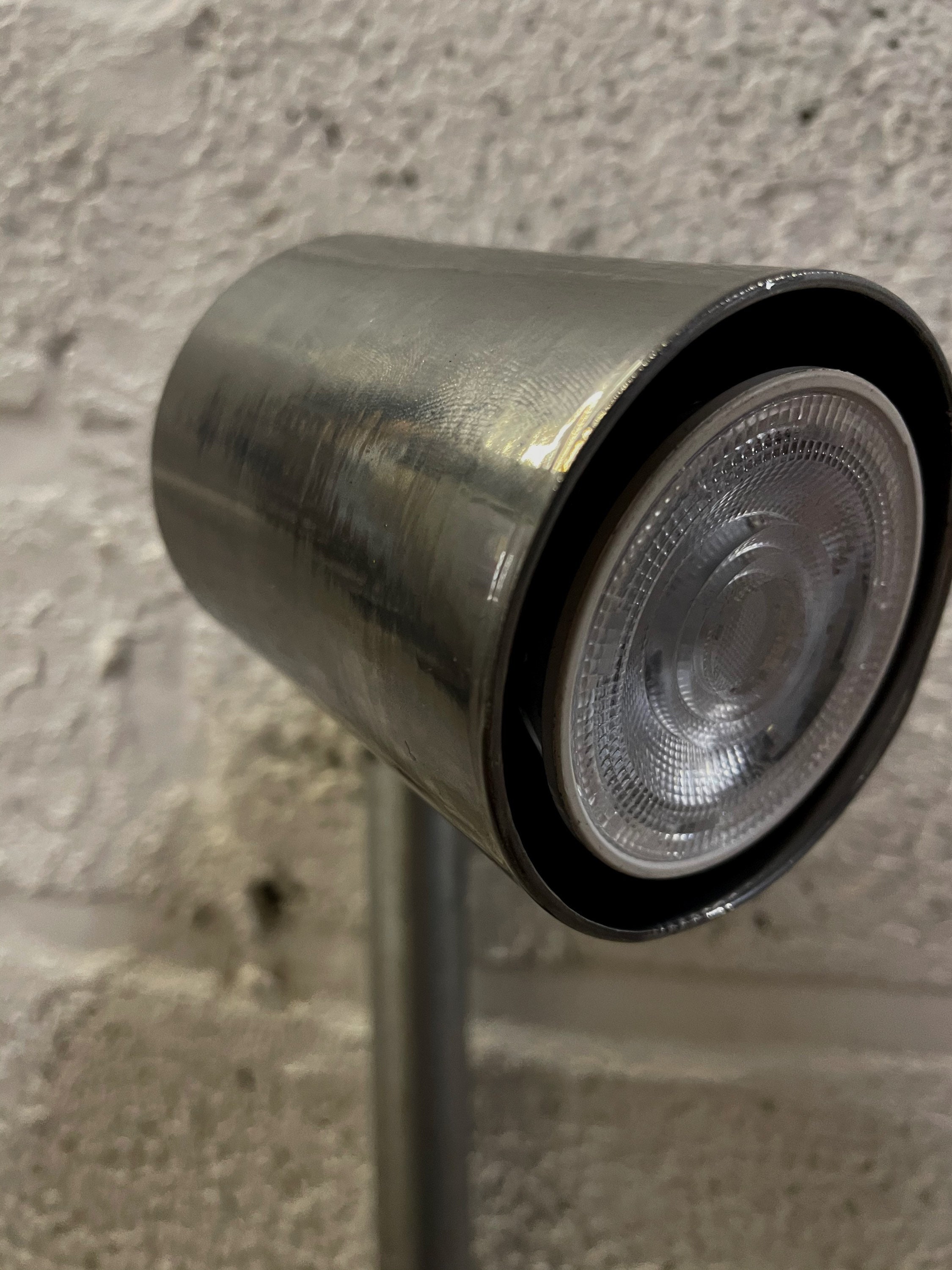 Chrome Adjustable GU10 Conduit Spotlight Fixing Handmade Etsy