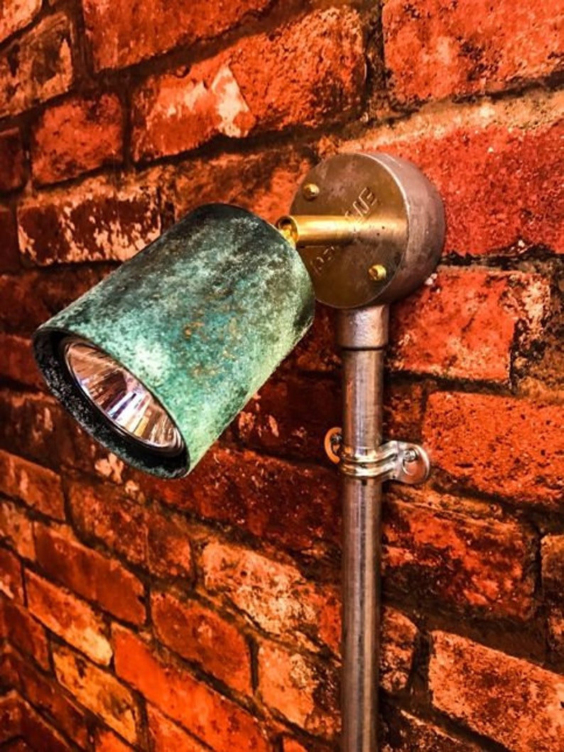 Conduit Box Lighting GU10 Adjustable Week Aged Verdigris Etsy UK