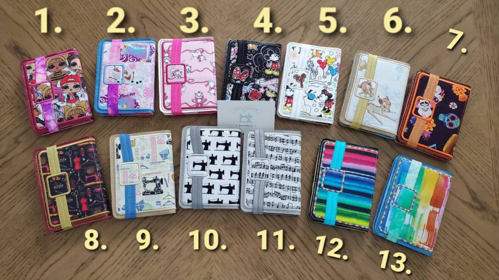 Disney Mini Notebook Cover Etsy