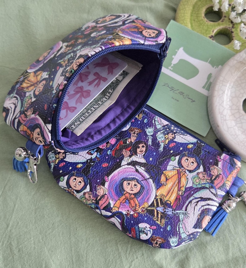 Coraline Wallet, Coin Purse, Pouch Bild 3