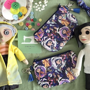 Coraline Wallet, Coin Purse, Pouch Bild 1