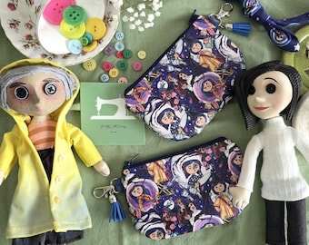 Coraline Wallet, Coin Purse, Pouch