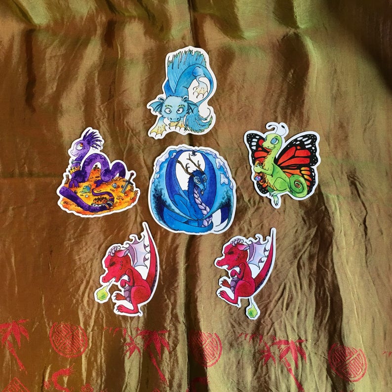 Dragon Magnet Ice Dragon Fairy Dragon Water Dragon Magical Creature Fantays