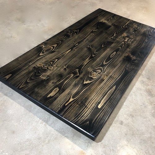 Reclaimed Wood Bar Table in Provincial Restaurant Counter Etsy