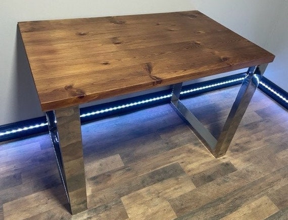 Rustic Table Top Wood Desktop Home School Desk Kitchen Island Singapore Rustic Table Top Wood Desktop Home, Homemade Table Top Ideas