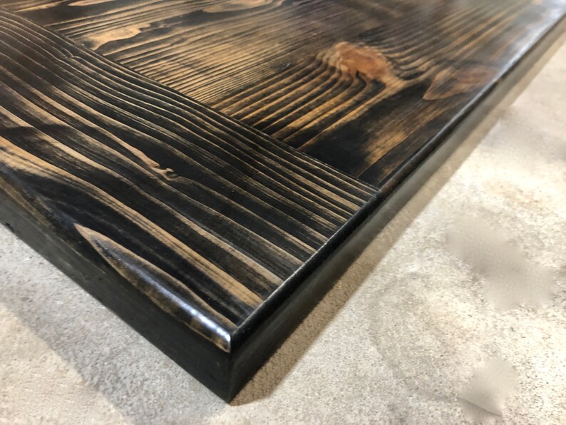 CUSTOM ADD ON Table Top Edge Profile Chamfer or Roundover Etsy