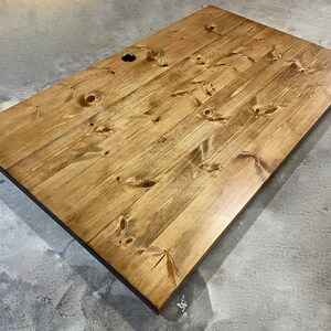 The Edit, Recycled wood table tops