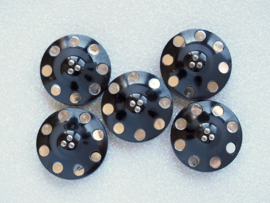 SET of 5 Buttons 29mm (1 1/8
