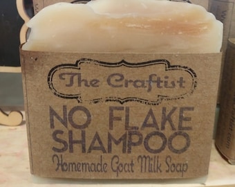 Dry Scalp No Flake Goat Milk Shampoo Bar