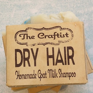 Dry Hair H.A.I.R. Handmade Goat Milk Shampoo Bar