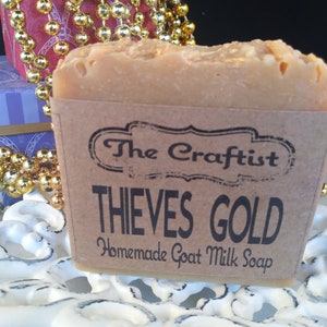 Savon au lait de chèvre Thieves Gold