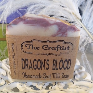 Dragon&#39;s Blood Goat Milk Soap