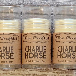 Charlie Horse Solid Lotion Bar