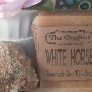 White Horse Goat Milk Soap