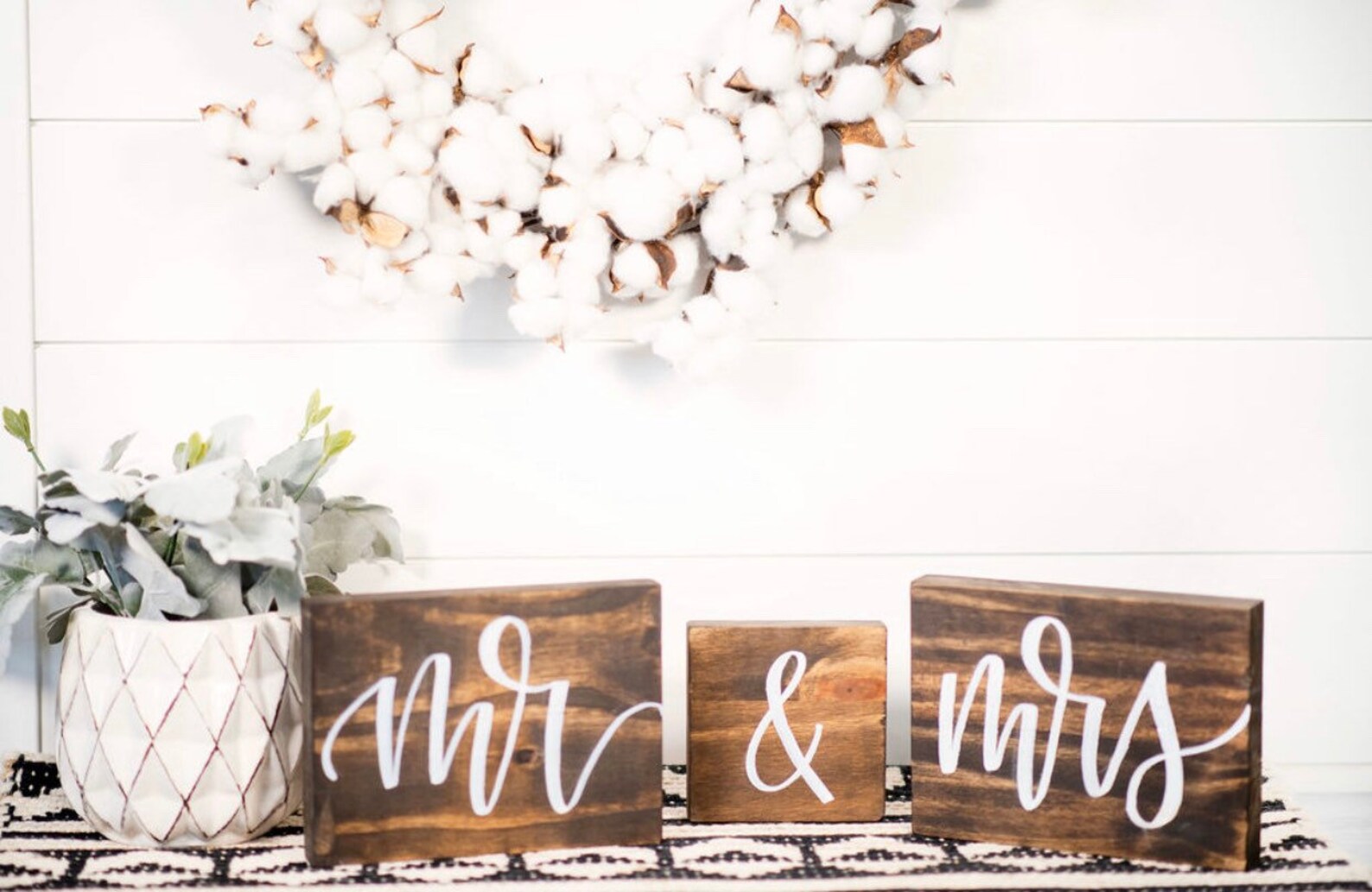 Wooden Mr and Mrs Signs Head Table Decor Wooden Wedding Etsy