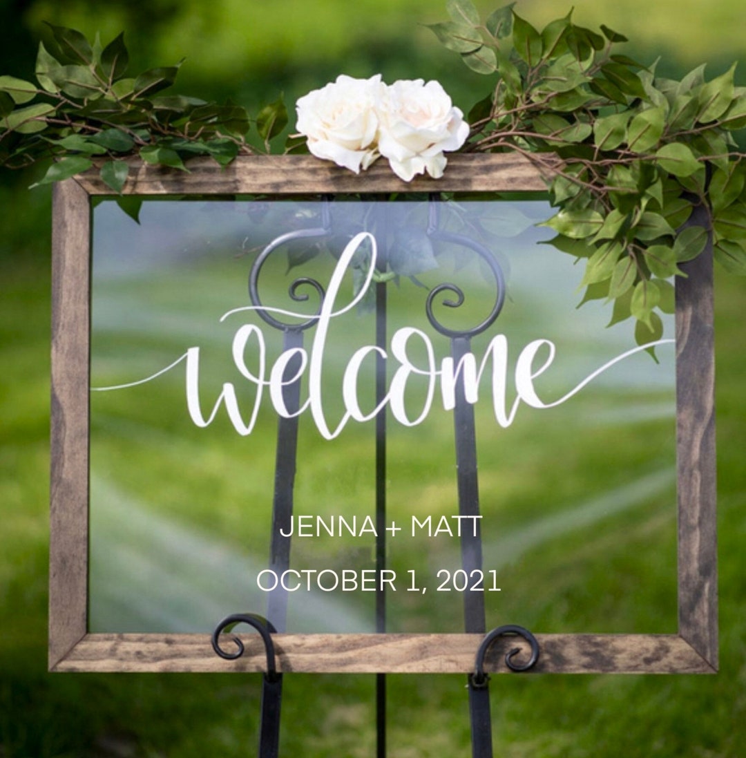Wedding Decor Custom Wedding Sign Sign Personalized Etsy
