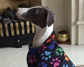 Suéter de lã para cães: Ajuste personalizado, com painel na barriga, tamanhos 14 a 28".