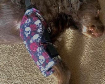 Dog Elbow Protection, Padded  , Callus Protection, cuffless, Open  Design, Lick prevention