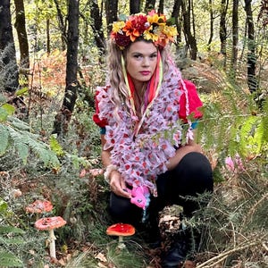 Fluffy Vegan Faux Feather Plume Tulle Boa Burlesque Showgirl Drag Queen