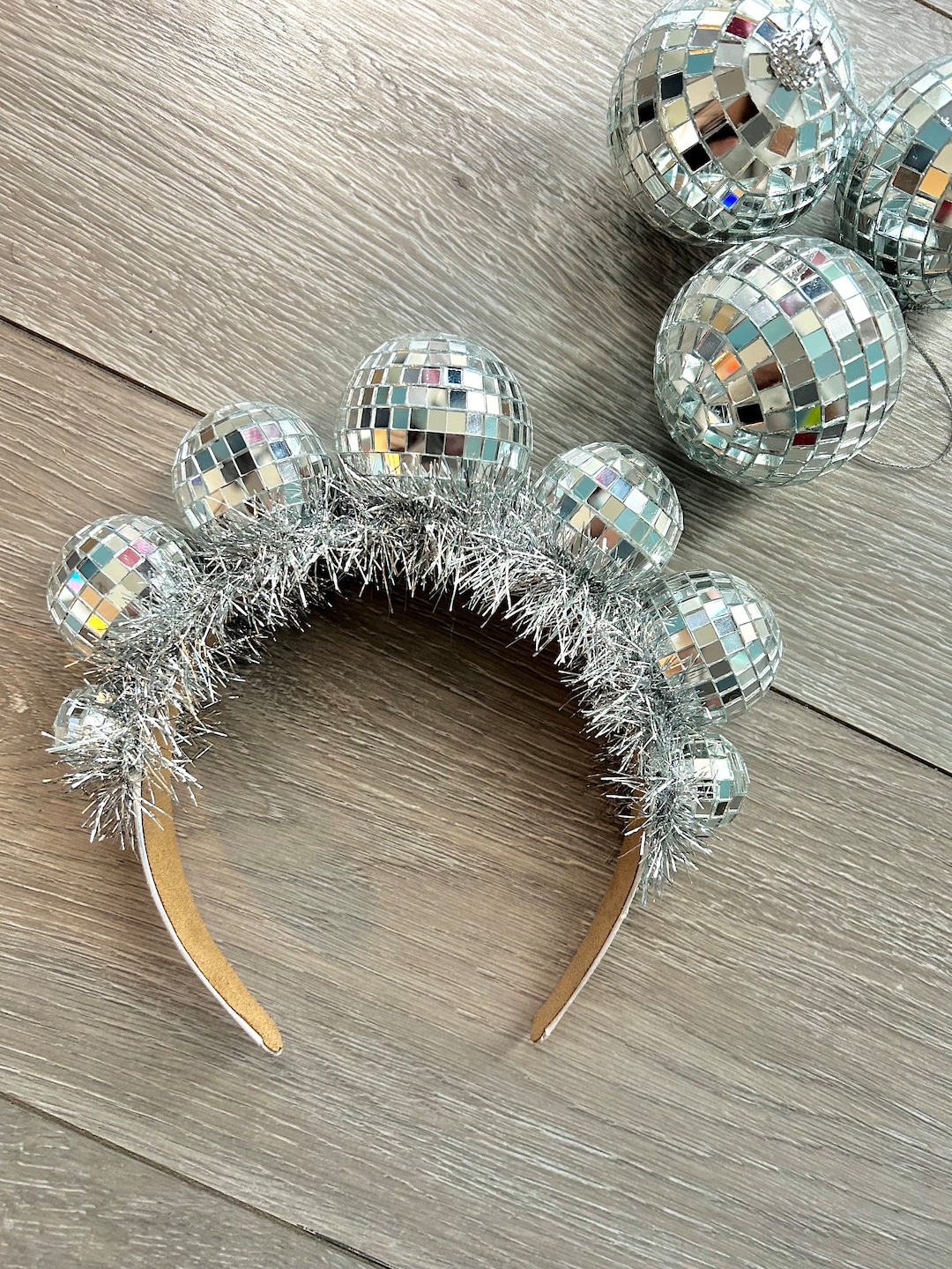 Disco Ball Headband Christmas Party - Etsy display picture 1