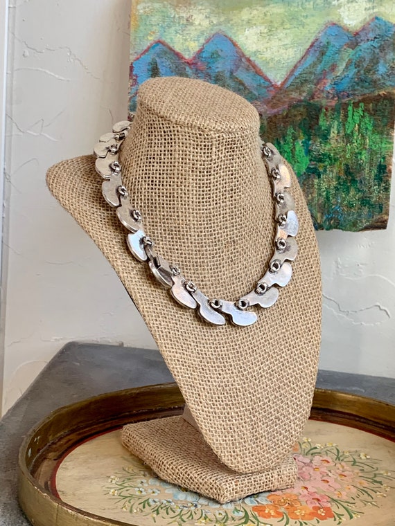 Gorgeous RARE Vintage Mexican Sterling and Sodali… - image 9