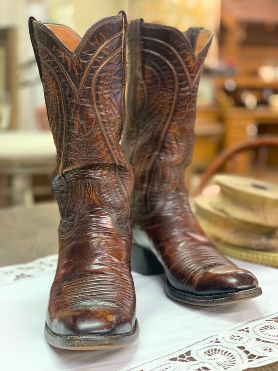vintage lucchese boots