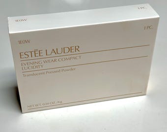 New in Box Vintage 1990s Estée Lauder Evening Wear Compact Lucidity 1EOW